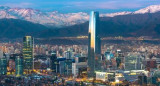 Santiago de Chile. Foto Google Maps