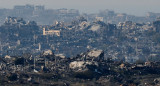 Ruinas en la Franja de Gaza. Foto: Reuters.