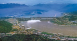 Central hidroeléctrica Presa de las Tres Gargantas, en China. Foto: EFE.