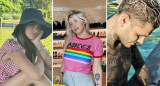 La China Suárez, Wanda Nara y Mauro Icardi. Fotos: Instagram.