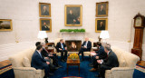 Joe Biden y Edmundo González Urrutia. Foto: EFE