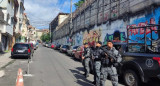 Operativo de la policía de Brasil contra el Comando Vermelho. Foto. Reuters.