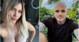 Wanda Nara y Mauro Icardi. Fotos: Instagram.