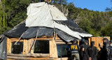 Las fuerzas federales desalojaron a un grupo mapuche de Los Alerces. Foto: PFA