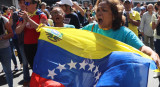 Protestas en Venezuela. Foto: EFE.