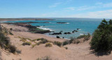 Playa de Camarones. Fuente: Turismo Camarones.