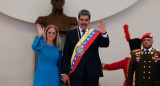 Nicolás Maduro en el acto de asunción como presidente de Venezuela. Foto: Reuters