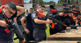 Mar del Plata equipa a la Patrulla Municipal con armas no letales para mejorar la seguridad. Foto: Instagram / byrnalatam.