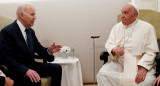 Joe Biden y el papa Francisco. Foto: archivo Reuters