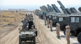 Ejercicios militares en Irán. Foto: Reuters.