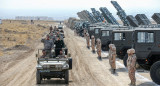 Ejercicios militares en Irán. Foto: Reuters.