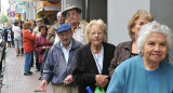 Jubilados y pensionados en ANSES. Foto: NA.