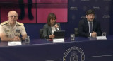 Conferencia de prensa de Patricia Bullrich sobre la detención de integrante de Estado Islámico. Foto: NA.