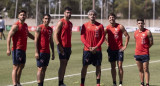 Futbolistas de Independiente. Foto: @Independiente.