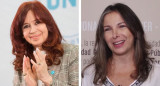 Cristina Kirchner despidió a Alejandra Darín. Foto: Web.