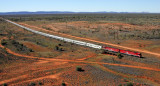 "The Ghan", el tren que recorre Australia. Foto: National Geographic.