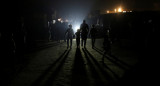 Ciudadanos celebran la tregua en Gaza. Foto: Reuters