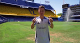 Boca presentó a Ander Herrera. Foto: captura de pantalla @bocajrs