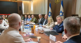 Reunión en Israel para debatir la tregua en Gaza. Foto: X @IsraeliPM