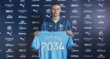 Renovación de contrato de Erling Haaland con el Manchester City. Foto: EFE.