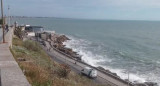 Zona de Mar del Plata en la que se produjo la muerte de un joven de 22 años. Foto: NA.