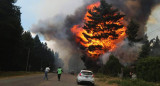 Incendios en Epuyén. Foto: NA.