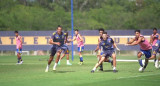 Ander Herrera, titular en la práctica de Boca. Foto: Instagram @bocajrs