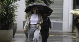 Lluvias en la Ciudad de Buenos Aires. Foto: NA.