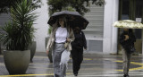 Lluvias en la Ciudad de Buenos Aires. Foto: NA.