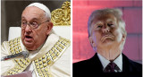 Papa Francisco; Donald Trump. Foto: Fotojet.