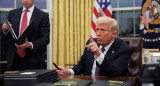 Donald Trump en la Casa Blanca. Foto: Reuters/Carlos Barria