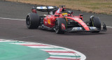 Lewis Hamilton en un Ferrari, Fórmula 1. Foto: Reuters.