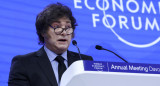 Javier Milei en el Foro de Davos. Foto: Reuters.