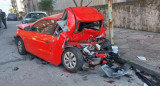 Accidente de joven alcoholizada en Mar del Plata. Foto: Gentileza Ahora Mar del Plata.