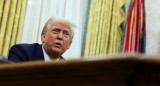 Donald Trump en el Salón Oval de la Casa Blanca. Foto: REUTERS.