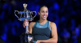 Madison Keys se consagró en el Abierto de Australia 2025. Foto: REUTERS/Jaimi Joy