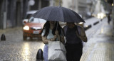 Lluvia en Buenos Aires. Foto: NA/Mariano Sánchez.