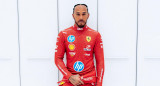 Lewis Hamilton en Ferrari. Foto: EFE.