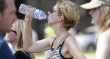 Calor en la Ciudad de Buenos Aires. Foto: NA/Marcelo Capece.