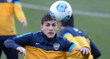 Leandro Paredes en Boca. Foto: NA/Walter Papasodaro