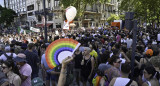 Marcha Federal LGBTIQ+ Antifascista y Antirracista. Foto: NA/Maximiliano Luna