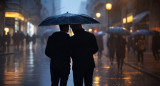 Lluvia. Foto: X/Grok.