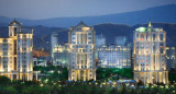 Ashgabat, Turkmenistan. Foto X @hazar_travel