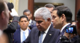 El secretario de Estado de EE.UU. junto al presidente de Panamá. Foto: Reuters/Mark Schiefelbein.