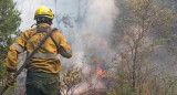 Incendios en El Bolsón, Río Negro. Foto: NA - @rionegrogob.