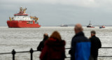 Buque RRS Sir David Attenborough. Foto: Reuters (Jason Cairnduff)