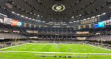 Estadio Caesars Superdome de Nueva Orleans, donde se disputará el Super Bowl LIX.