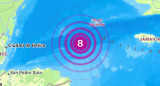 Terremoto magnitud 8 en Islas Caimán. Foto: X @SkyAlertMx