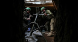 Militares ucranianos en la guerra contra Rusia. Foto: Reuters/Serhii Nuzhnenko