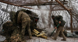 Militares ucranianos en la guerra contra Rusia. Foto: Reuters/Serhii Nuzhnenko